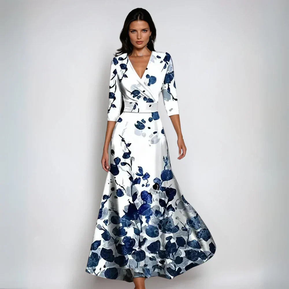 Emilia™ | Elegancka sukienka w kwiaty