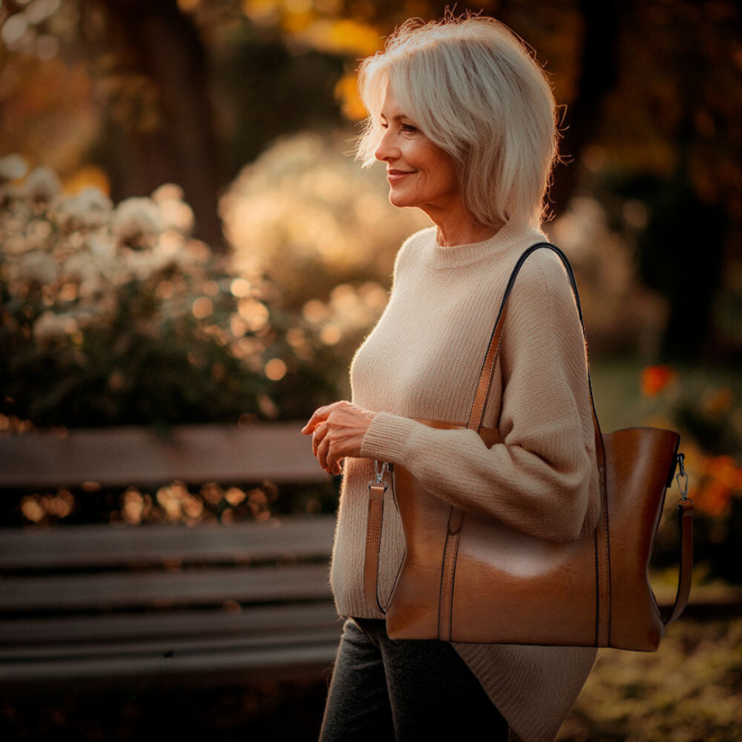 Anna | Elegancka klasyczna luksusowa torebka