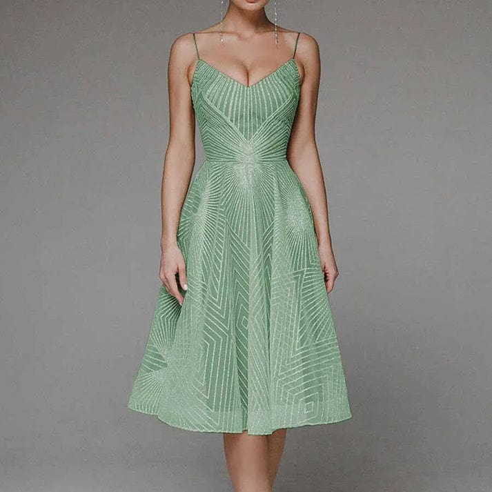 Lucy | Elegancka sukienka z odkrytymi plecami