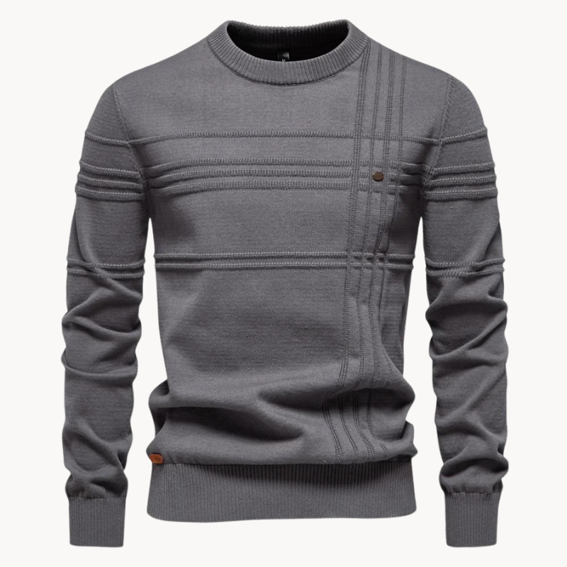 Jean™ | Sweter męski w kratę