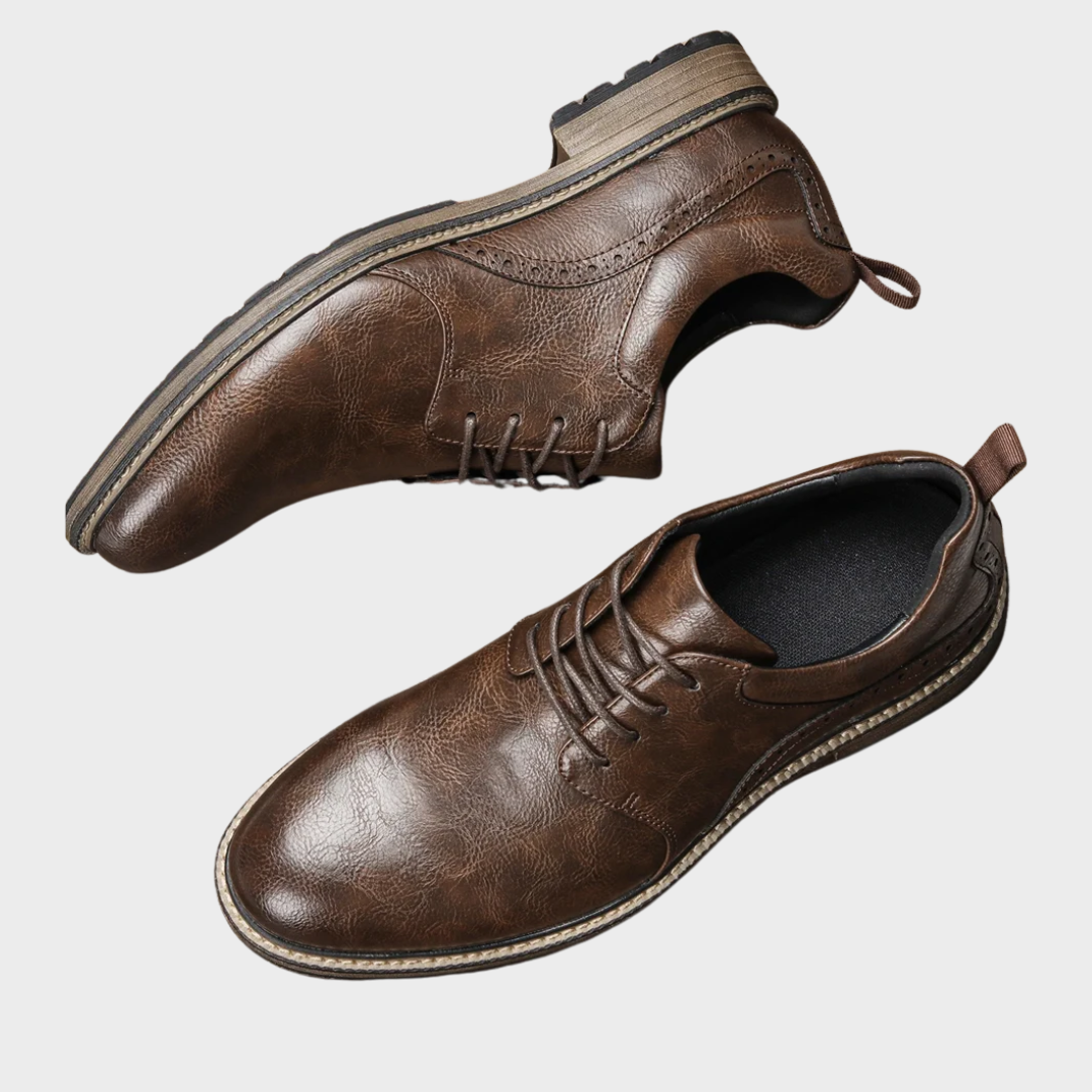 Byrona | Biznesowe skórzane buty