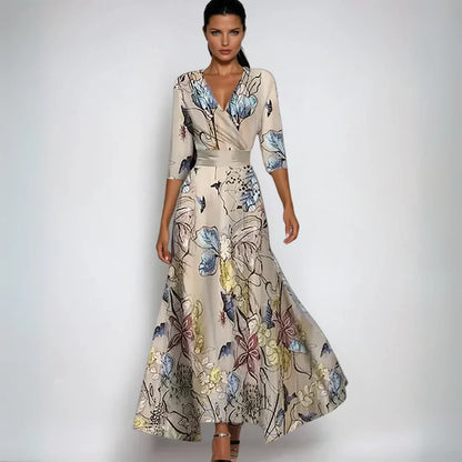 Emilia™ | Elegancka sukienka w kwiaty