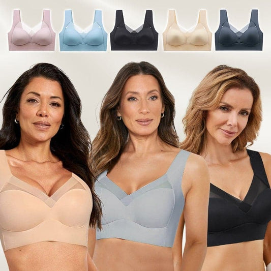 Nina ™ | Seksowny Bezprzewodowy Biustonosz Push-Up – Kup 1, Drugi Gratis!