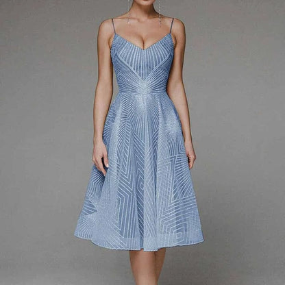 Lucy | Elegancka sukienka z odkrytymi plecami