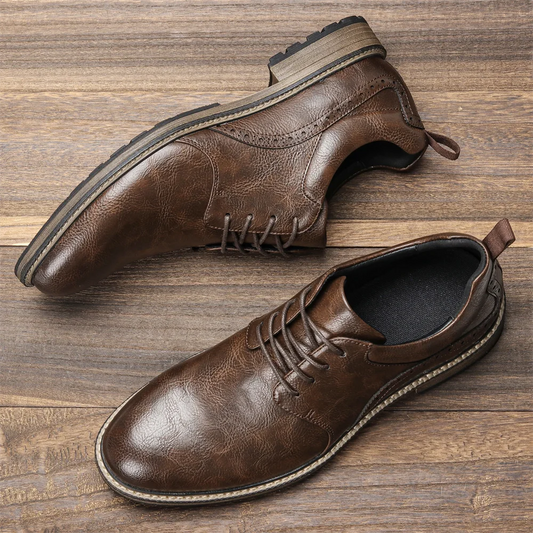 Byrona | Biznesowe skórzane buty
