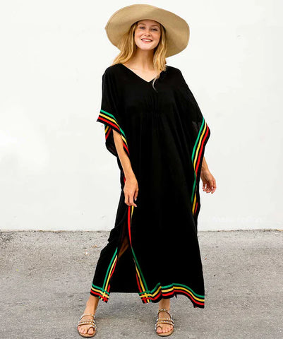 Laura – Letni kaftan z bawełny i lnu